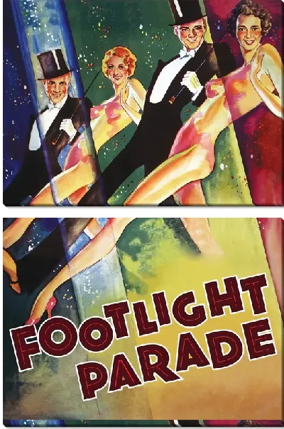Модульная картина Киноафиша Парад в огнях рампы
| Footlight Parade