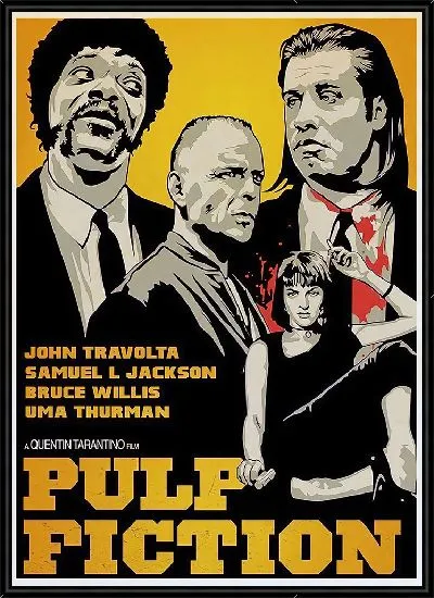 Картина Киноафиша Криминальное чтиво | Pulp Fiction