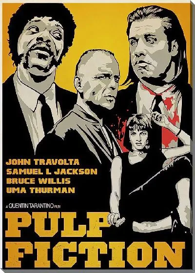 Постер Киноафиша Криминальное чтиво | Pulp Fiction