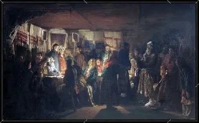 Приход колдуна на крестьянскую свадьбу (The arrival of the sorcerer at a Peasant Wedding)