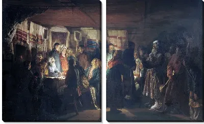 Приход колдуна на крестьянскую свадьбу (The arrival of the sorcerer at a Peasant Wedding)