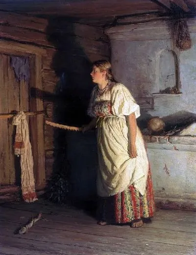 Картина Кто там (Who is there)