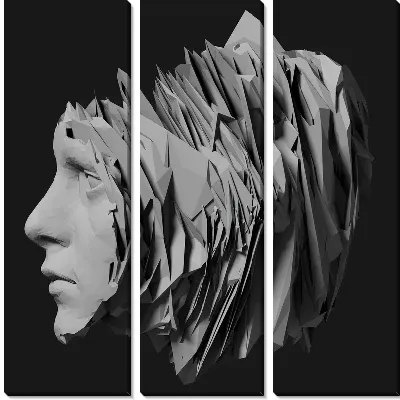 3D модель головы