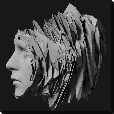 3D модель головы