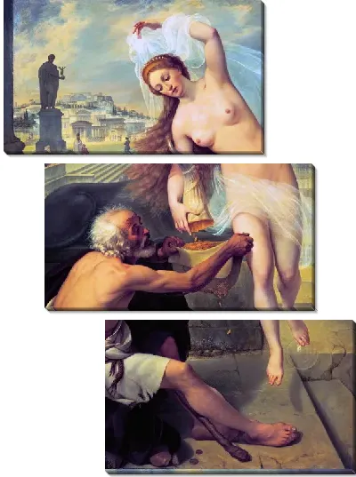 Картина Фортуна и нищий (Fortune and the Pauper)