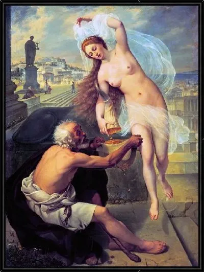 Картина Фортуна и нищий (Fortune and the Pauper)