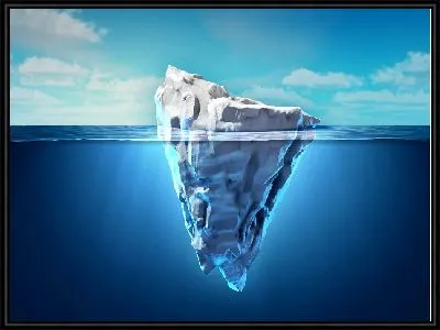 Картина Подводный айсберг