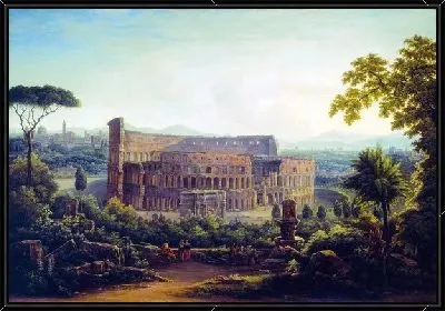 Вид Рима. Колизей (View of Rome. Coliseum)