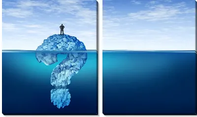 Мотивационный вопрос в виде айсберга