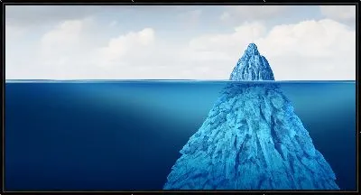 Картина Айсберг ёлочкой