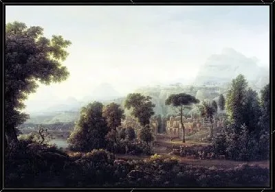 Вид Сицилии. Горы (Type of Sicily. Mountains)