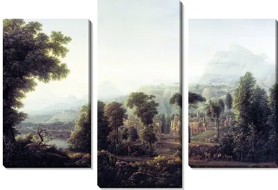 Вид Сицилии. Горы (Type of Sicily. Mountains)