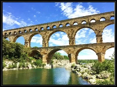 Картина Старинный акведук