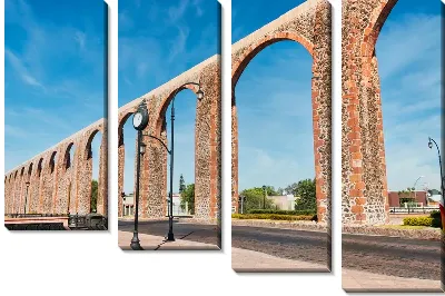 Модульная картина Акведук в стиле минимализм