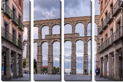 Модульная картина Городской акведук