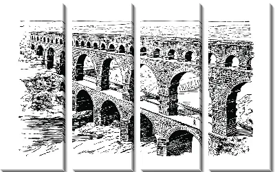 3-х уровневый акведук