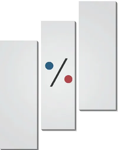 Модульная картина Процент