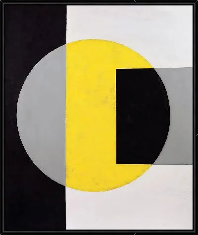 Картина Круг в прямоугольниках