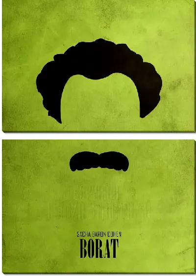 Модульная картина Borat