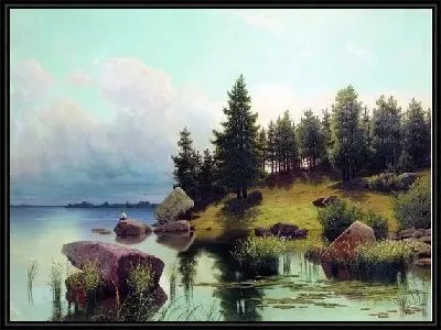 У лесного озера (In Lake Forest)