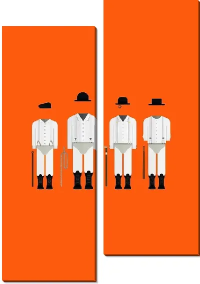 Модульная картина 4 кавалера