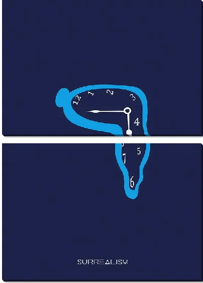 Модульная картина Постоянство времени