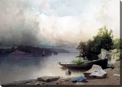 Картина На реке (On the river)