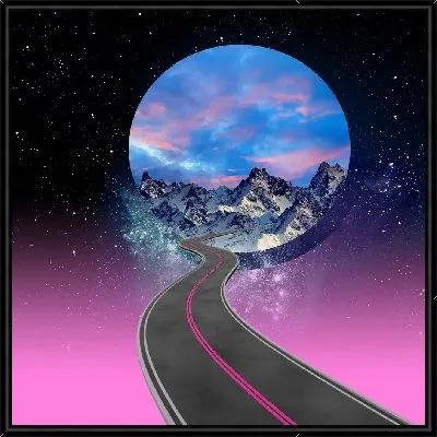 Дорога сквозь космос к Луне