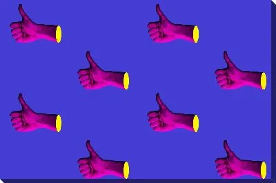 Картина маслом Cool жесты