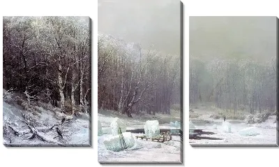 Зима. Ледокол (Winter. Icebreaker)