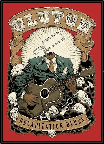 Картина Игра на гитаре Clutch