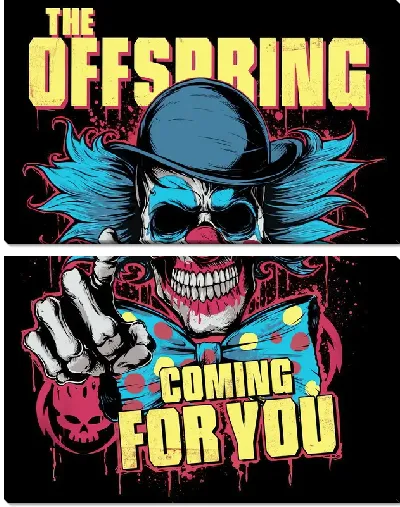 Модульная картина Клоун - The Offspring