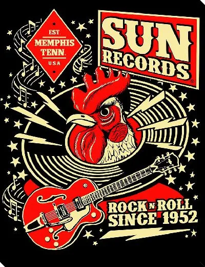 Постер Sun Records - ROCKnROLL