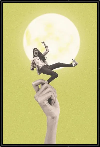 Картина Прыжок к Луне