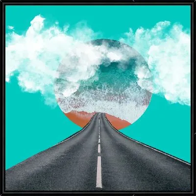 Дорога к морю через облака