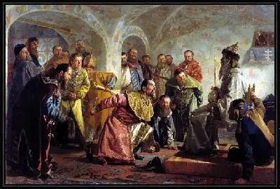 Картина Опричники (The guardsmen)