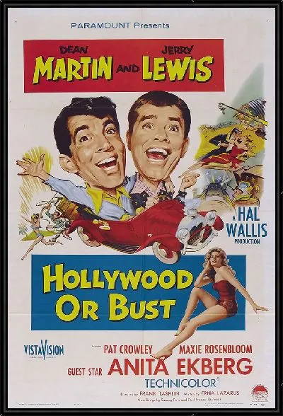 Картина Афиша Hollywood or Bust / Голливуд или пропал