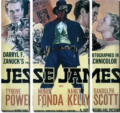 Афиша Jesse James / Джесси Джеймс