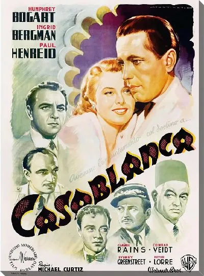 Картина маслом Афиша Casablanca