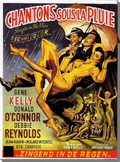 Постер Афиша Chantons sous la Pluie / Давайте споем под дождем