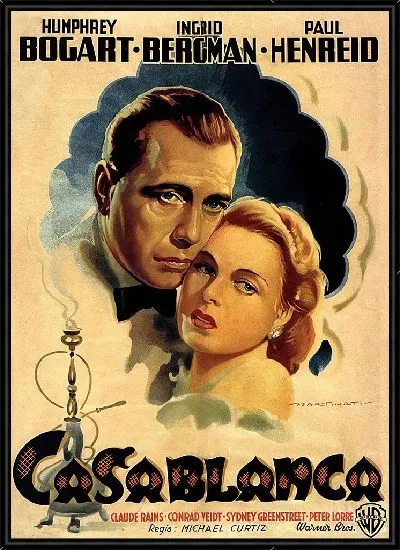 Картина Афиша к фильму Casablanca