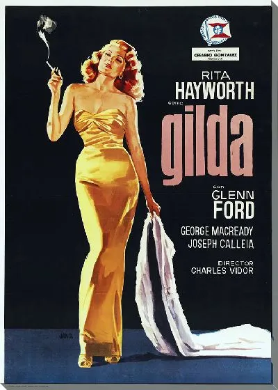 Картина маслом Афиша Gilda / Джильда