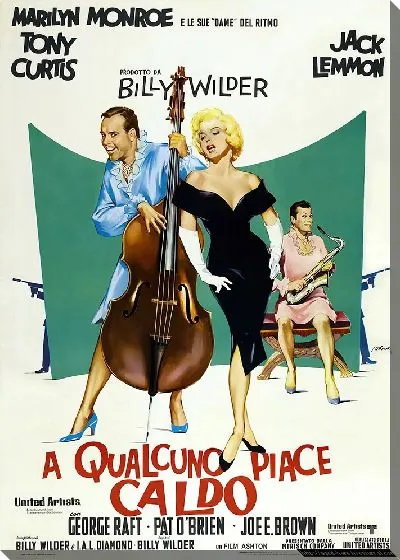 Картина маслом Афиша A Qualcuno piace Caldo