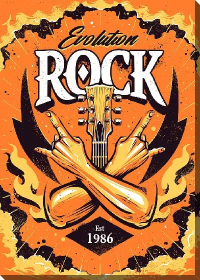 Постер Эволюция Рок