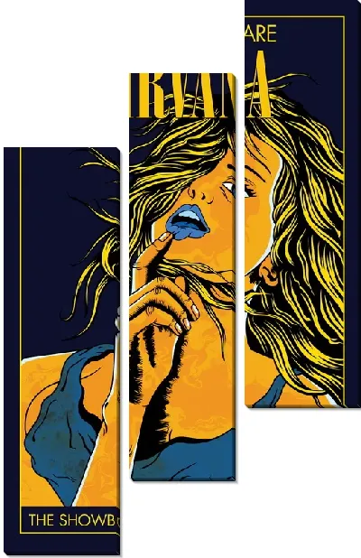 Модульная картина Nirvana