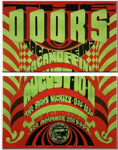 Модульная картина Doors