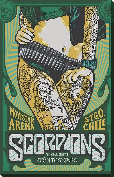 Постер Scorpions