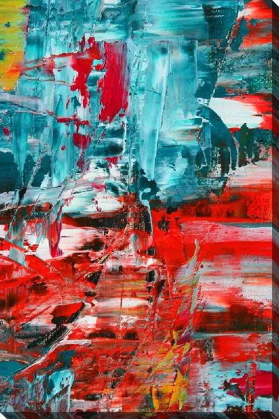 Картина маслом Безумие мазков