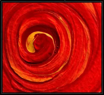 Картина Красное завихренье