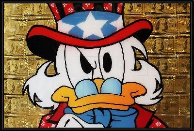 Картина Американский Скрудж